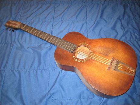 Supertone Parlor Guitar 1920's