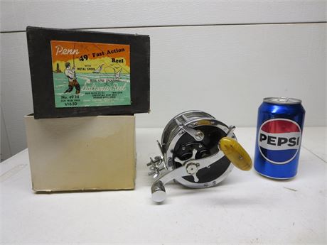 Penn 49m Huge Deep Sea Fishing Reel w/ box