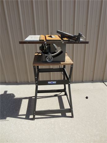 Smaller Table Saw Works Well