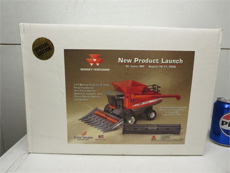 Massey Ferguson #9895 New Product Launch Combine SIGNED