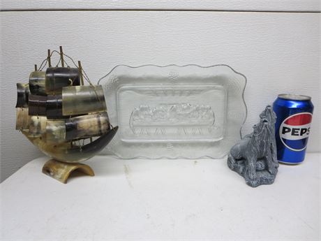 Horn Ship, Last Supper & Coyotes Lot