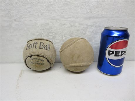 Vintage Soft Ball Lot