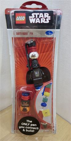 Vintage Factory Sealed Lego Darth Vader Mini Figure Pen