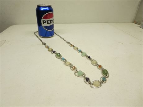 Necklace w/ Blacklight Glowing stones