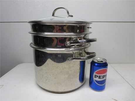 Tramontina 8 Qt Pasta Cooker etc. Like New!!